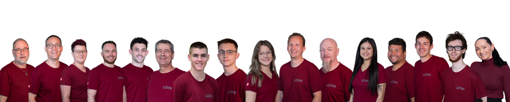 Team ohne Hinterrunf